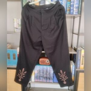 Disturbia Embroidered Dress Trousers NWOT